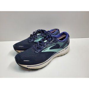 Brooks Ghost 14 Running Shoes‎ Peacoat/Yucca/Navy US Women Size 11.5